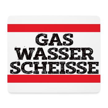 Gas Water Shit Craftsman Fun Shirt - Mouse Pad (horizontal) - white - Front