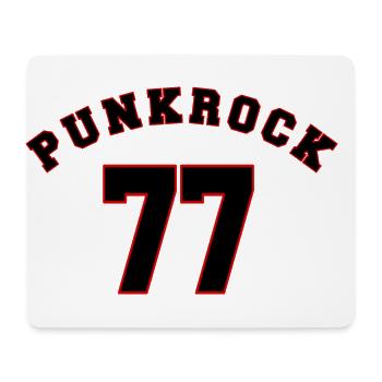 Punkrock 77 - Mousepad (Querformat) - Weiß - Vorne