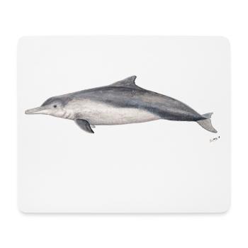 Australische Delphin - Dolphin Sousa sahulensis - Mousepad (Querformat) - Weiß - Vorne