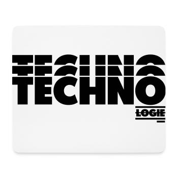 TECHNOLOGIE - Tapis de souris (format paysage) - blanc - Devant
