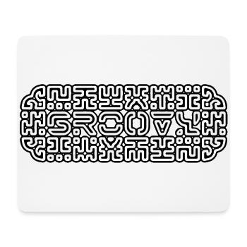 RFGROOVY2AUK - Mousepad (Querformat) - Weiß - Vorne