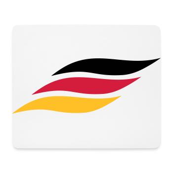 German wave German Wave - Mouse Pad (horizontal) - white - Front