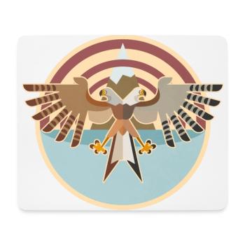 Milan royal - Tapis de souris (format paysage) - blanc - Devant