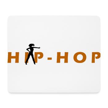 Hip-Hop Breakdance Rap Dancing - Tapis de souris (format paysage) - blanc - Devant