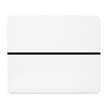 stroke_f1 - Mousepad (Querformat) - Weiß - Vorne