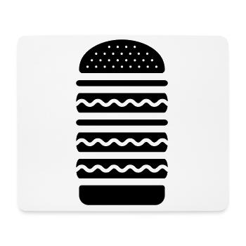 Cuisine Big Burger - Tapis de souris (format paysage) - blanc - Devant