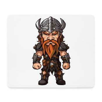 Wikinger Krieger Odin - Mousepad (Querformat) - Weiß - Vorne