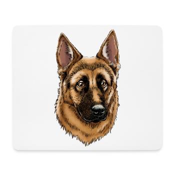 English Shepherd - Mouse Pad (horizontal) - white - Front