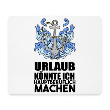 Ostsee Urlaub - Nordsee Urlaub - Mousepad (Querformat) - Weiß - Vorne