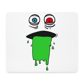 Slime Monster - Mouse Pad (horizontal) - white - Front