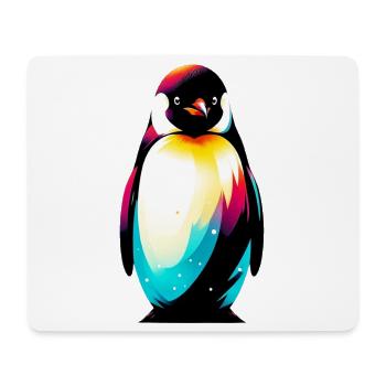 Pinguin - Mousepad (Querformat) - Weiß - Vorne