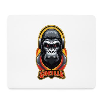 Gorilla - Mousepad (Querformat) - Weiß - Vorne