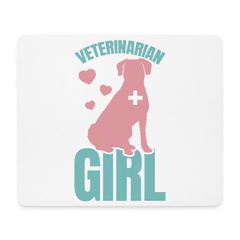Vet - Mouse Pad (horizontal) - white - Front
