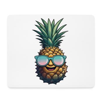 Pineapple Pineapple Cool Sunglasses Gift - Mouse Pad (horizontal) - white - Front