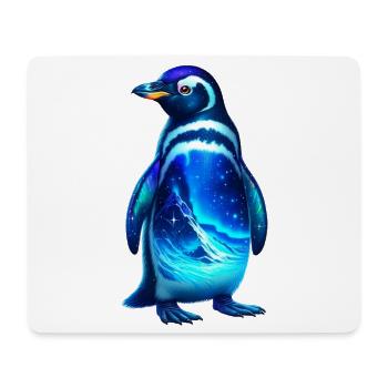 Pingouin - Tapis de souris (format paysage) - blanc - Devant