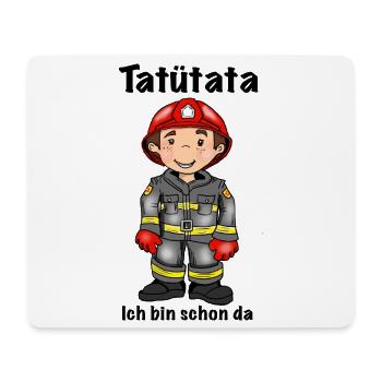 Fireman - Mouse Pad (horizontal) - white - Front