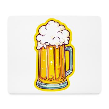 Beer Cheers Beer Glass Beer Mug - Mouse Pad (horizontal) - white - Front