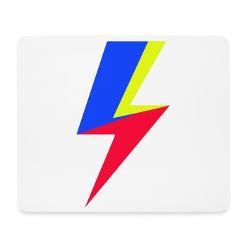 TriColor Beam - Mouse Pad (horizontal) - white - Front