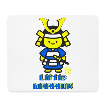 Kleiner Samurai Krieger - Mousepad (Querformat) - Weiß - Vorne