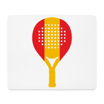 Padel-Espagne - Tapis de souris (format paysage) - blanc - Devant