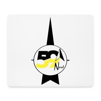 59 Nord-Logo - Mousepad (Querformat) - Weiß - Vorne