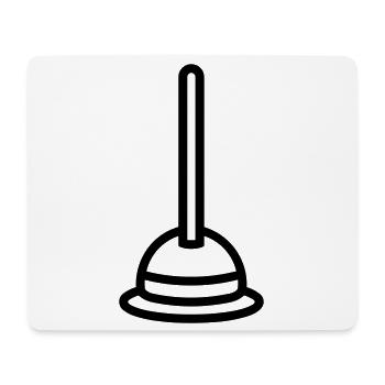 suction cup - Mouse Pad (horizontal) - white - Front