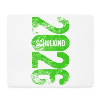 Schulkind 2026 - Einschulung - Erstklässler - Mousepad (Querformat) - Weiß - Vorne
