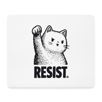 Katzenaufstand - Mousepad (Querformat) - Weiß - Vorne