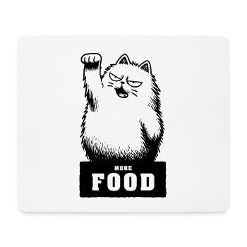 Mehr Food  - Mousepad (Querformat) - Weiß - Vorne