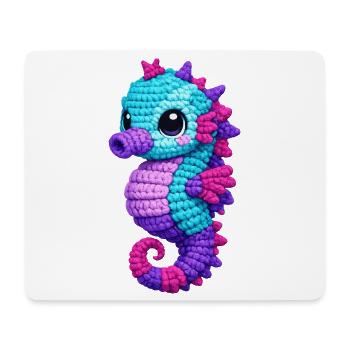 Charlotte Seepferdchen  - Mousepad (Querformat) - Weiß - Vorne