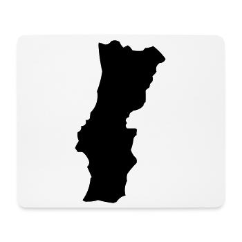 Portugal - Tapis de souris (format paysage) - blanc - Devant