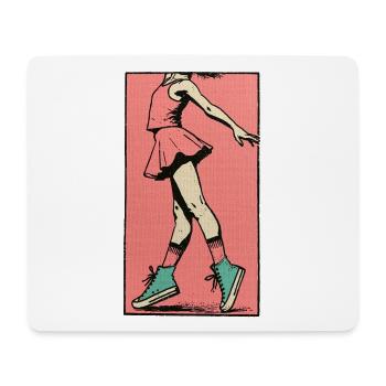 Female dancer #11 - Mousepad (Querformat) - Weiß - Vorne