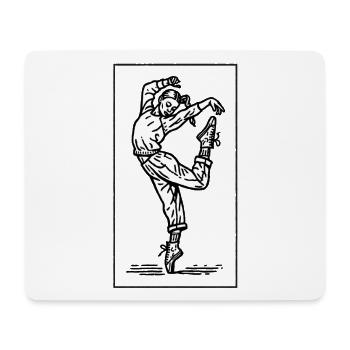 Female dancer #15 - Mousepad (Querformat) - Weiß - Vorne