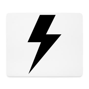 Lightning Strike - Mouse Pad (horizontal) - white - Front