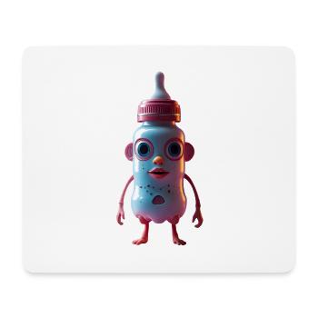 Blue Bottle Buddy Alien - Mouse Pad (horizontal) - white - Front