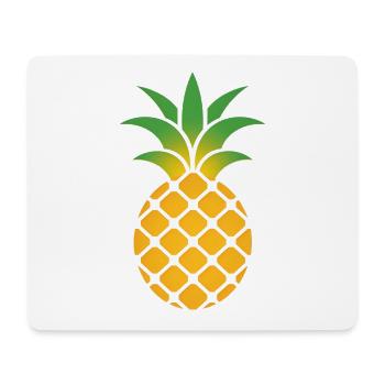 Pineapple - Mouse Pad (horizontal) - white - Front