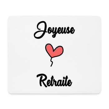 RETIREMENT - Mouse Pad (horizontal) - white - Front