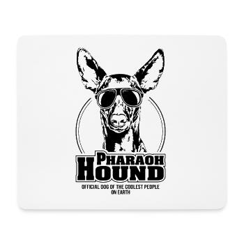 PHARAOH HOUND coolest people dogs saying Wilsigns - Mouse Pad (horizontal) - white - Front