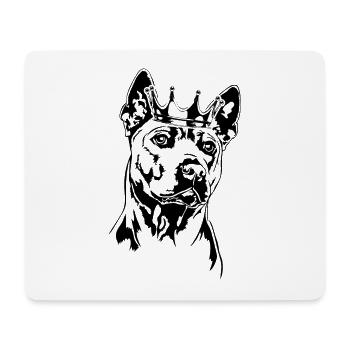 Thai Ridgeback Crown Dogs Dog Wilsigns - Tapis de souris (format paysage) - blanc - Devant