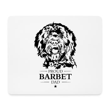 Barbet Dad Dog Dog Wilsigns - Mouse Pad (horizontal) - white - Front