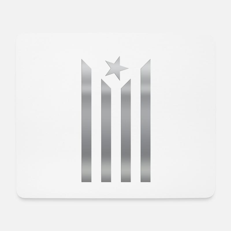 Estelada Gray - Mousepad (Querformat) - Weiß