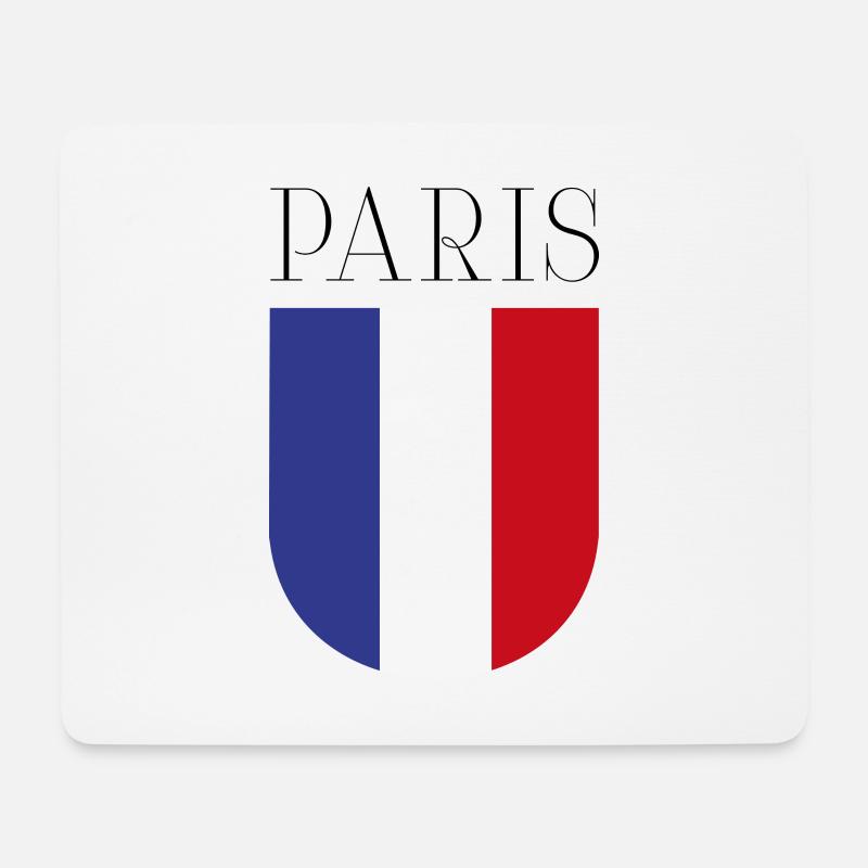 Frankreich Paris - Mousepad (Querformat) - Weiß