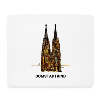 Kölner Dom - Domstadtkind - Mousepad (Querformat) - Weiß - Vorne