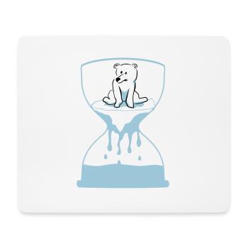 Polar bear - Mouse Pad (horizontal) - white - Front