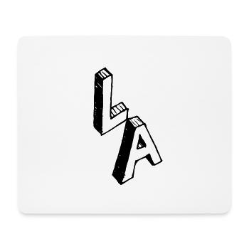 LOS ANGELES - Mousepad (Querformat) - Weiß - Vorne
