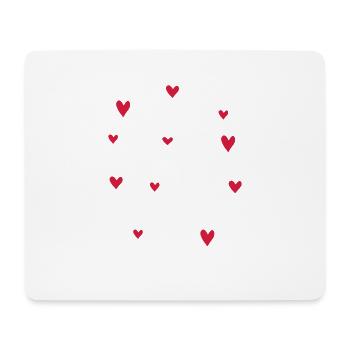 Beste Freundin der Welt - Mousepad (Querformat) - Weiß - Vorne