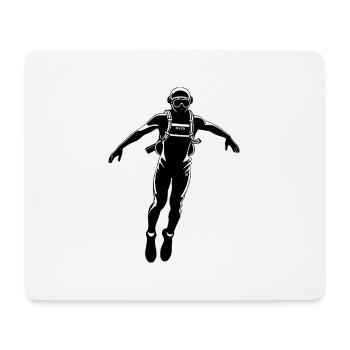 Diver - Hobby / Sport Sticker - Mouse Pad (horizontal) - white - Front