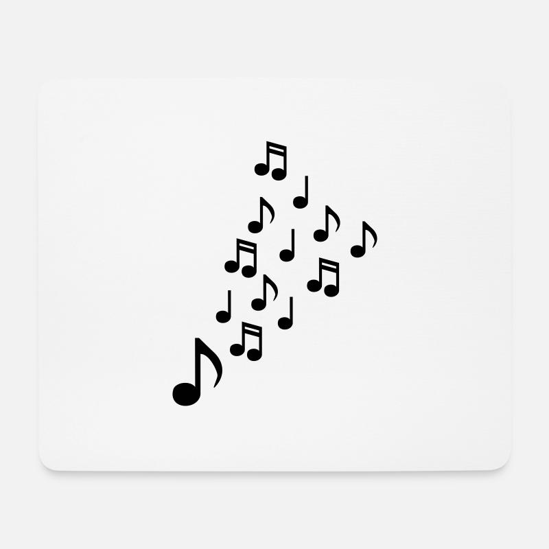 music - Mouse Pad (horizontal) - white
