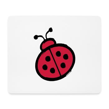 ladybug - Mousepad (Querformat) - Weiß - Vorne