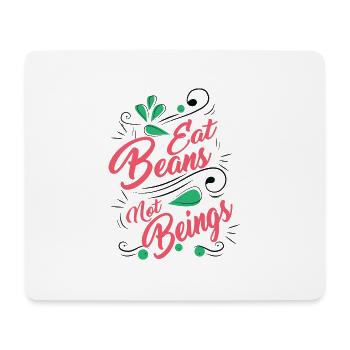 Idée de cadeau de végétarien végétarien - Tapis de souris (format paysage) - blanc - Devant